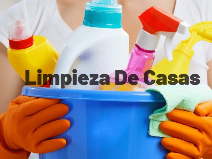 Trabajo de limpieza de casa
