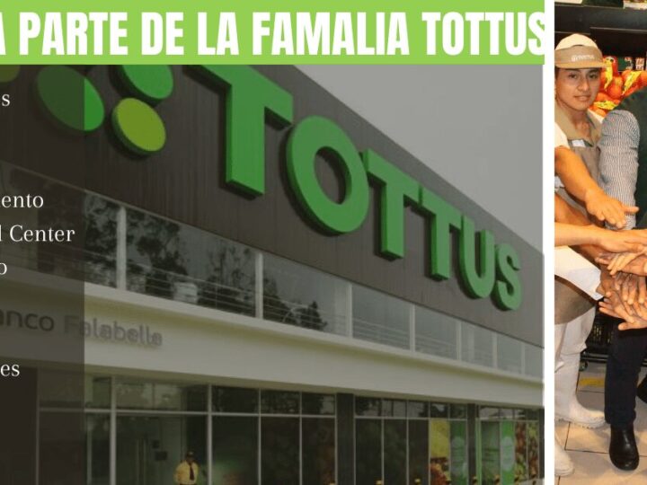 Oferta de empleo tottus/limpieza, seguridad y más