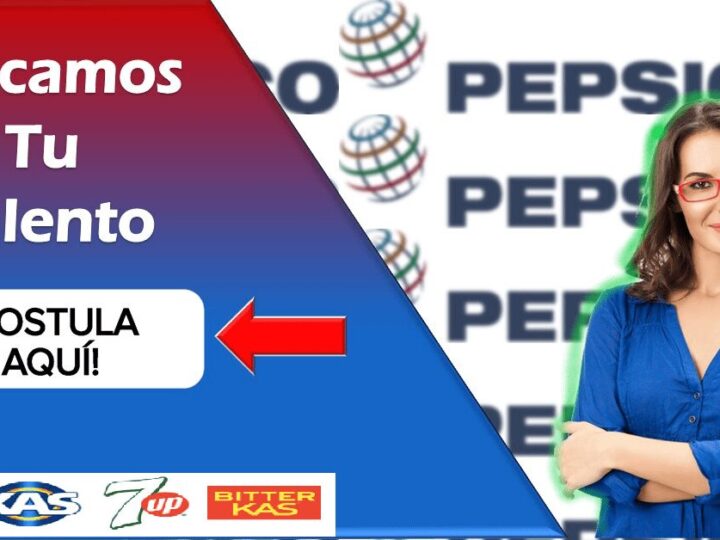 Pepsico 38 vacantes disponibles diferente áreas