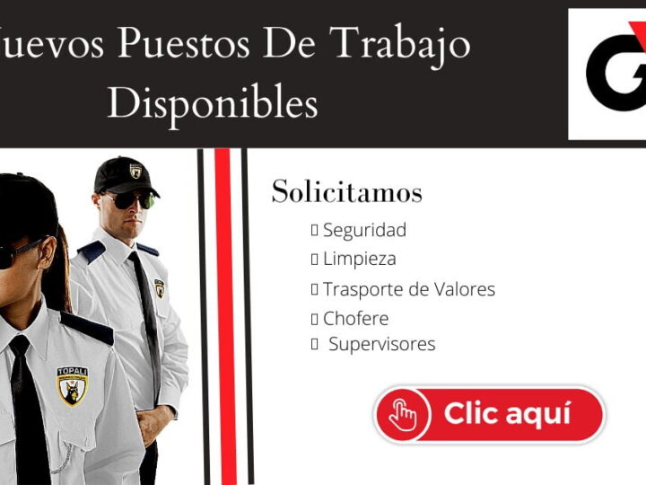 G4S Apertura de nuevas vacantes  seguridad y otras vacantes disponibles