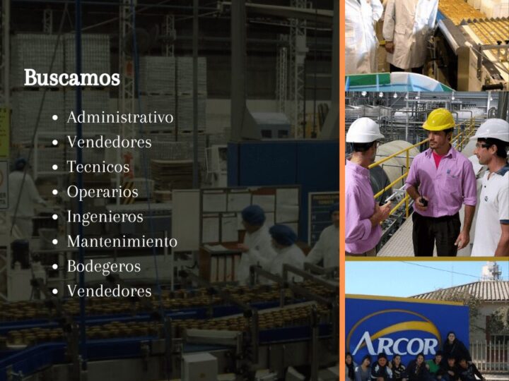 Grupo Arcor líder en producción de golosina apertura nuevas vacantes