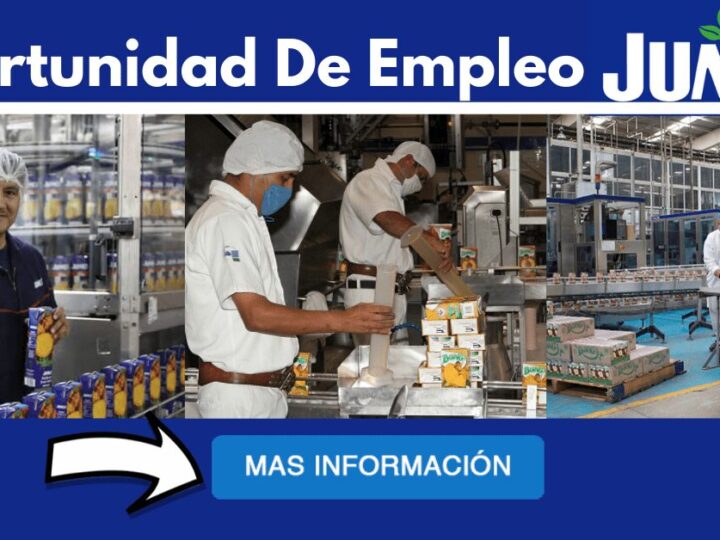 Jumex se encuentra en búsqueda de nuevo talento humano