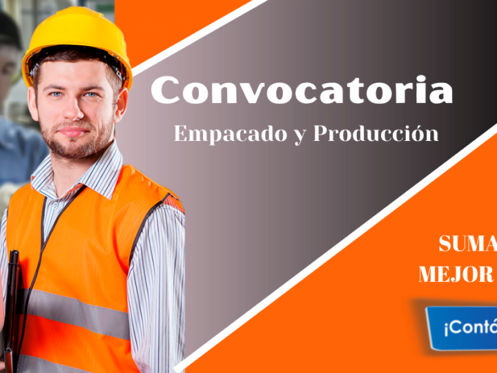 Atención se necesitan operarios para empacado y mas diferentes turnos disponibles