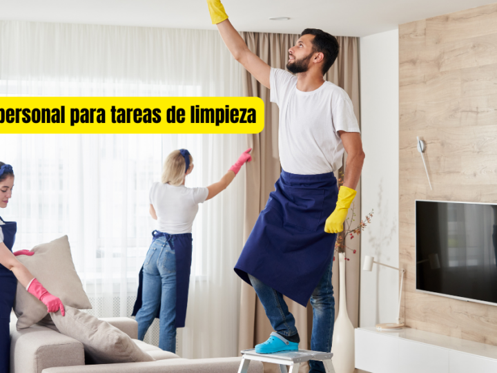 Buscamos personal para tareas de limpieza